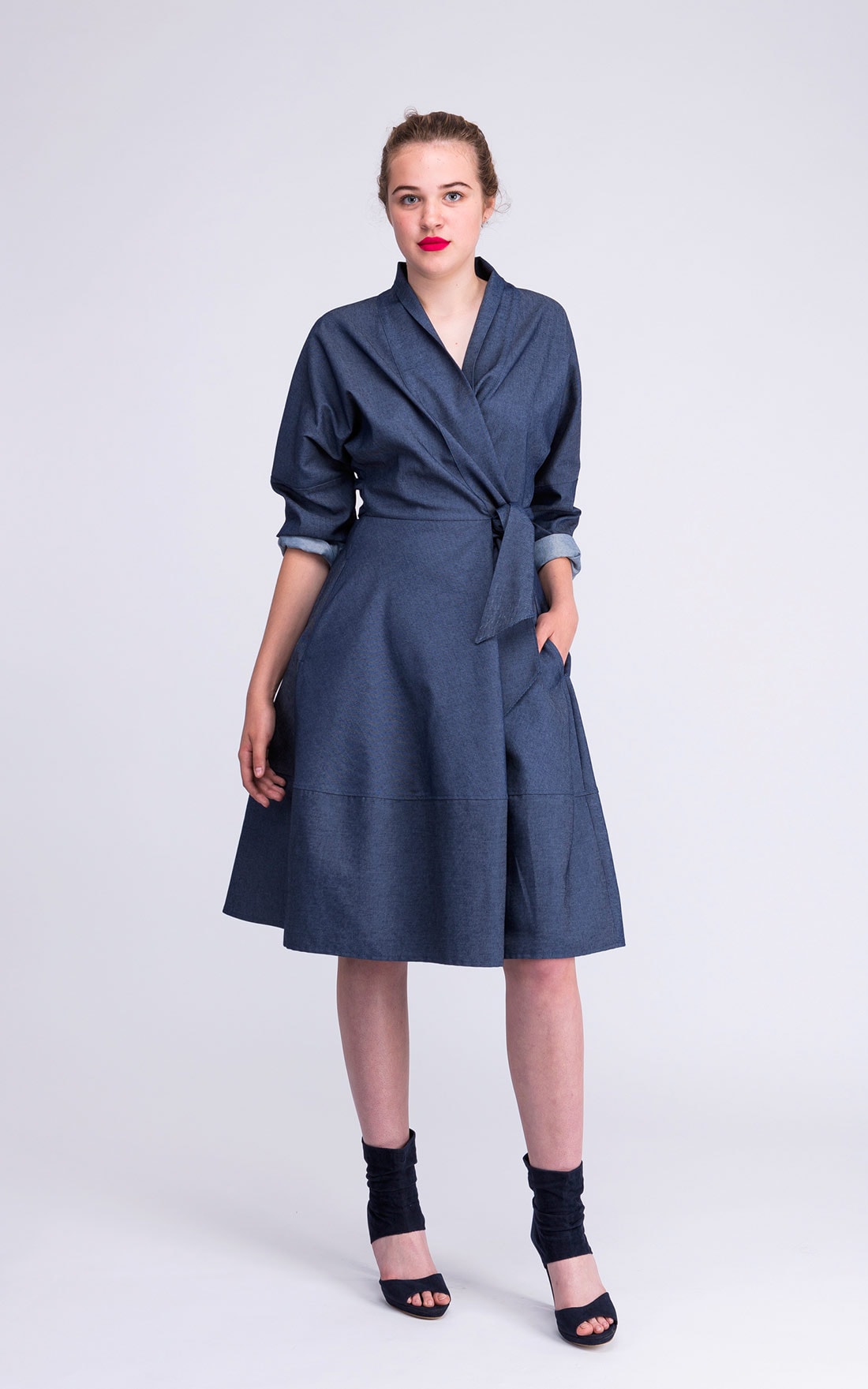 Lauren Denim robe manteau - Boutique ASKA
