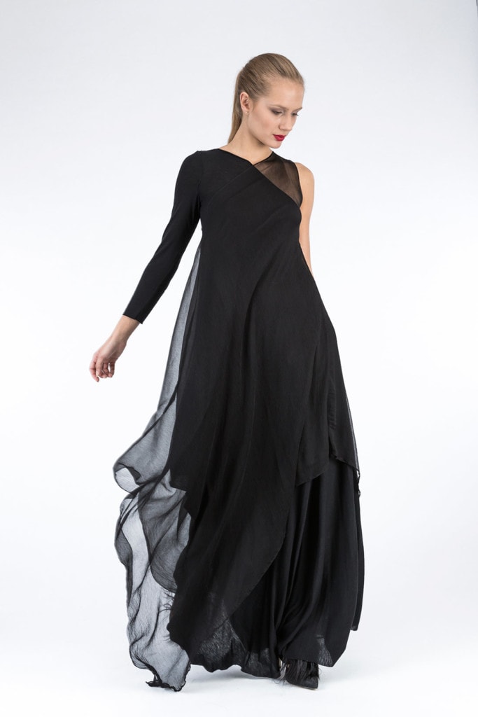 ANGELICA Black dress - Boutique ASKA