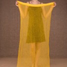 Sirro yellow shawl in cotton gauze - 3