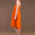 Arial orange cotton dress - 2