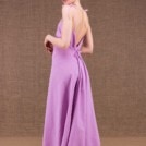 My LG flared long dress in cotton - 3