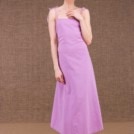 My LG flared long dress in cotton - 4