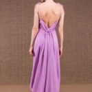 My LG flared long dress in cotton - 5