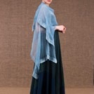Sirro blue cotton shawl - 2