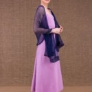 Sirro cobalt cotton shawl - 2