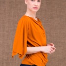 Epi top safran en maille de viscose - 2