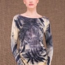 Safari Claire printed top in viscose knit - 5