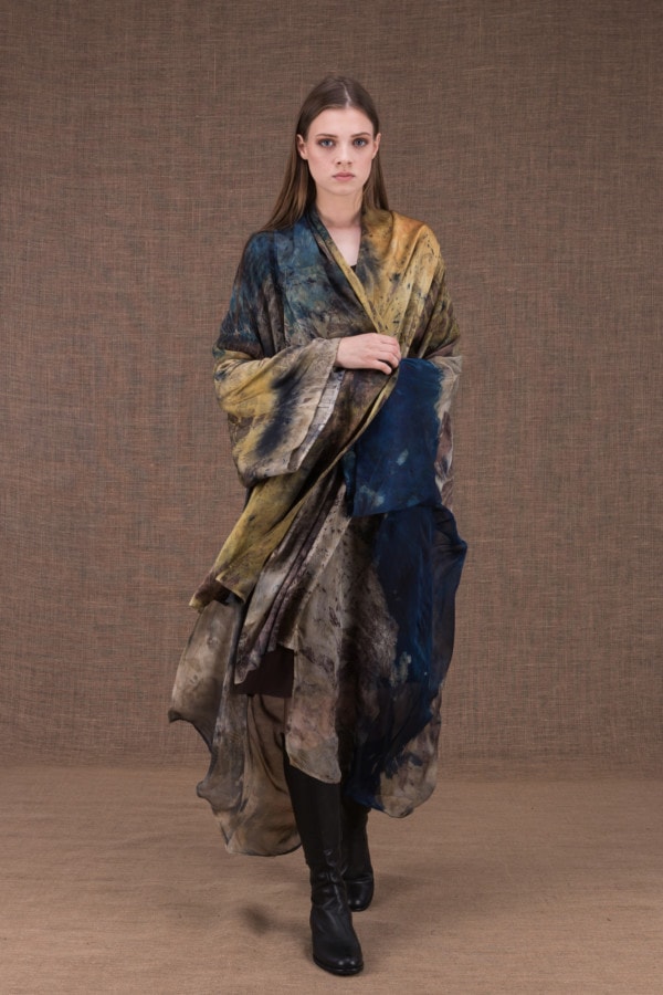 TROPICAL-2-kimono en soie éco-print - 3