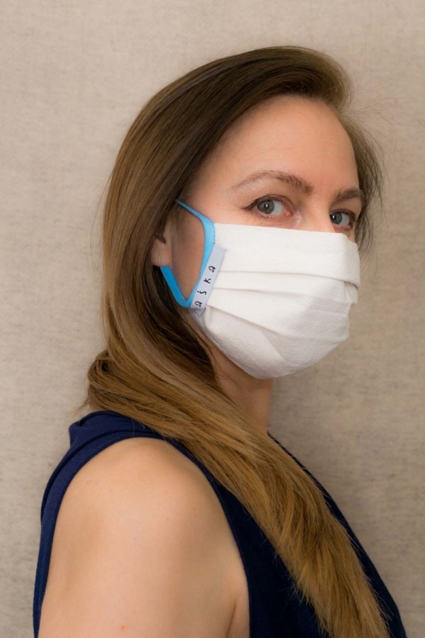 AZUR Masque de protection en- coton bio - 3