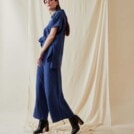 Revisited wool joggers pants KOS Blue-Jeans - 1