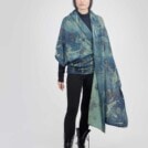 Grand chale modulable imprime-a la main SURCE 2