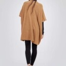 Veste large et fluide en maille de laine LADY Cannelle 4