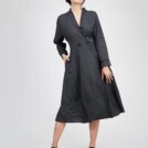 Robe cache-coeur-a rayures CHICAGO 2