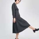 Robe cache-coeur-a rayures CHICAGO 4