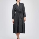 Robe cache-coeur-a rayures CHICAGO 6
