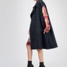 Gilet long sans manches Gris PARIS 4