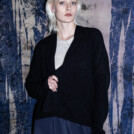 Cardigan noir laine LOLA Noir 2