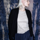 Cardigan noir laine LOLA Noir 4