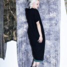 Gilet noir long en laine JAZ Noir 2