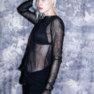 Black fishnet top MAMBO 2