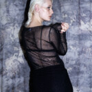 Black fishnet top MAMBO 3