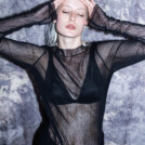 Black fishnet top MAMBO 4