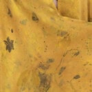 Golden eco-printed silk kimono THEBES 5