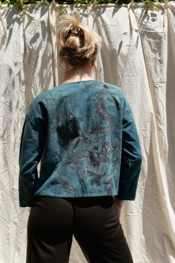 Veste courte bleu canard ZEFIR 3